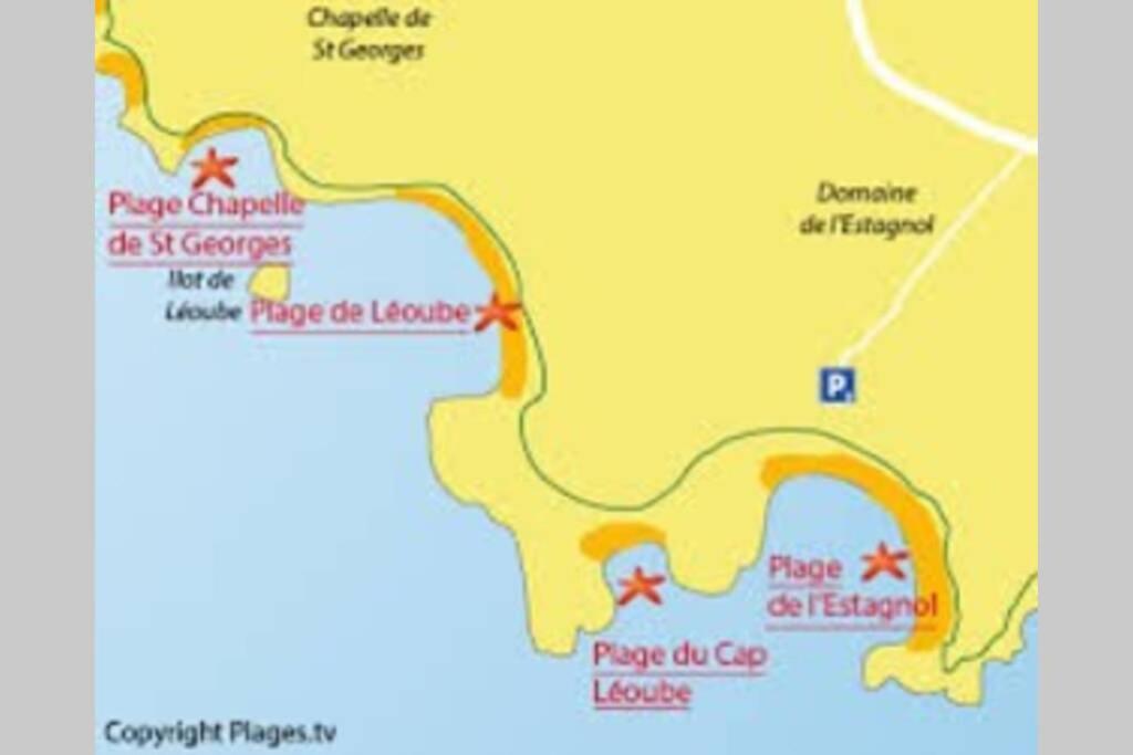 studio climatisé proche port et plages La Londe-les-Maures Esterno foto